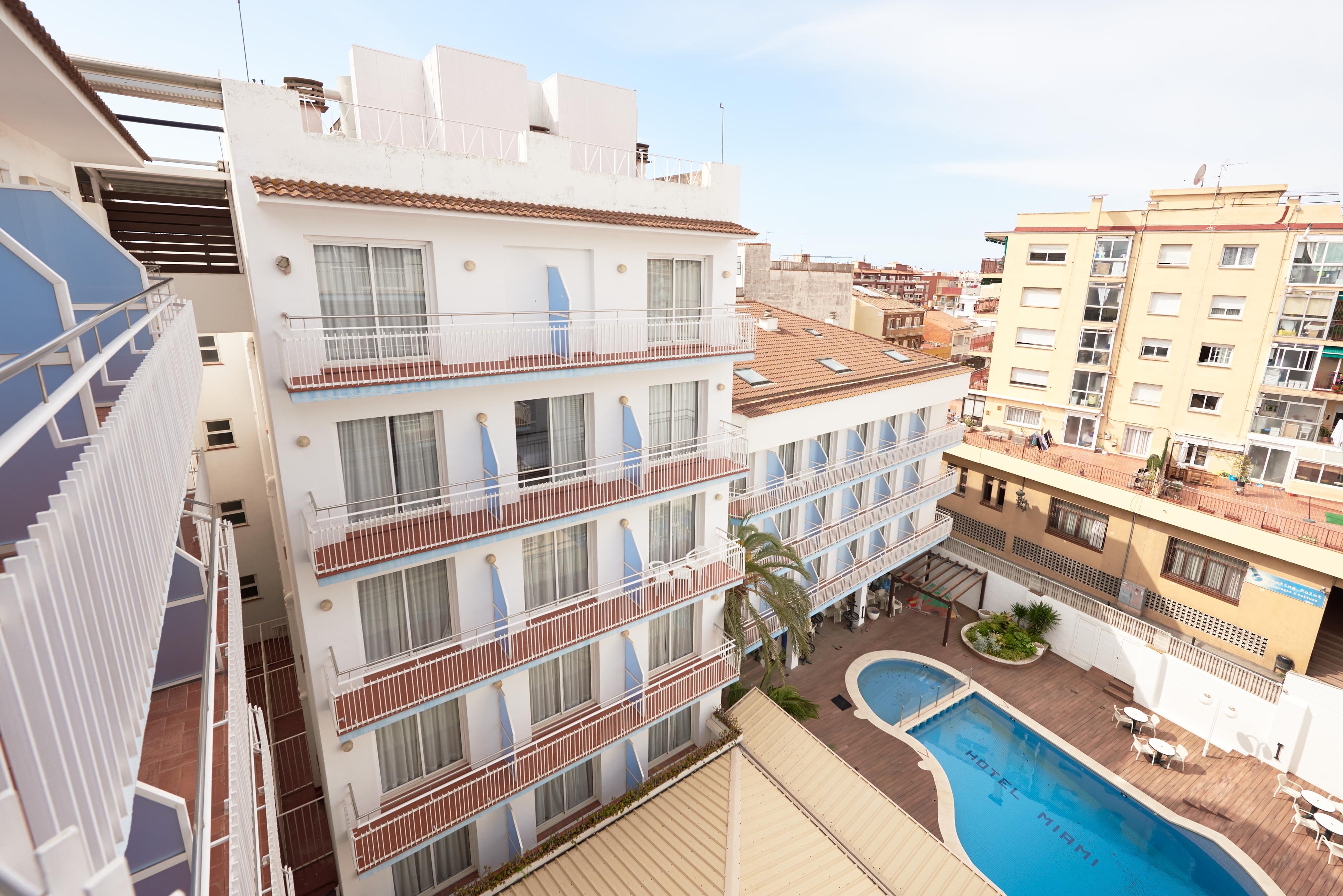 Hotel Miami Calella Exterior foto
